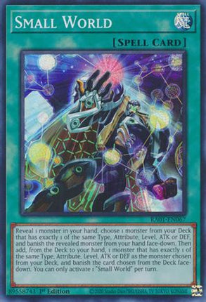 Small World (Super Rare) [RA01-EN067] 1st Edition