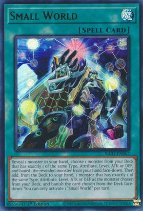 Small World (UR) (Ultra Rare) [RA01-EN067] 1st Edition
