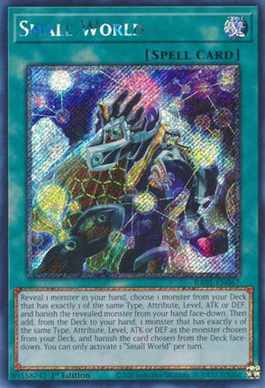 Small World (Platinum Secret Rare)  [RA01-EN067] 1st Edition