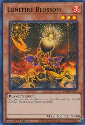 Lonefire Blossom (UR) (Ultra Rare) [RA01-EN002] 1st Edition