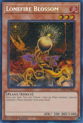 Lonefire Blossom (Secret Rare)  [RA01-EN002] 1st Edition