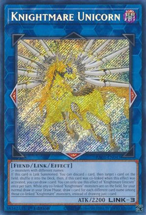 Knightmare Unicorn (Secret Rare)  [RA01-EN043] 1st Edition