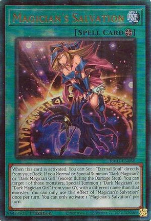 Magician's Salvation (PUR) (Prismatic Ultimate Rare) [RA01-EN068] 1st Edition