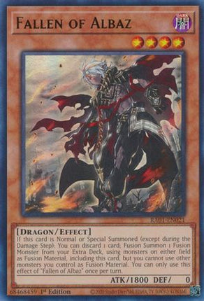 Fallen of Albaz (UR) (Ultra Rare) [RA01-EN021] 1st Edition