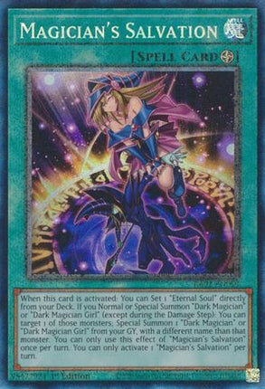 Magician's Salvation (PCR) (Prismatic Collector's Rare) [RA01-EN068] 1st Edition