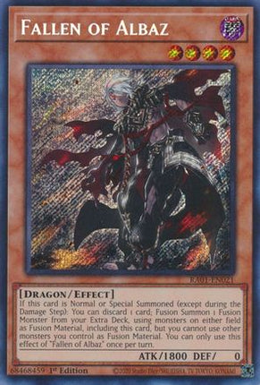 Fallen of Albaz (Secret Rare)  [RA01-EN021] 1st Edition