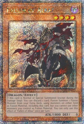 Fallen of Albaz (Quarter Century Secret Rare)  [RA01-EN021] 1st Edition