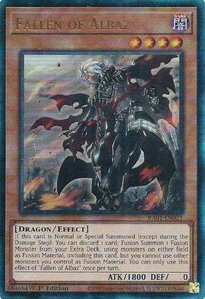 Fallen of Albaz (PUR) (Prismatic Ultimate Rare) [RA01-EN021] 1st Edition