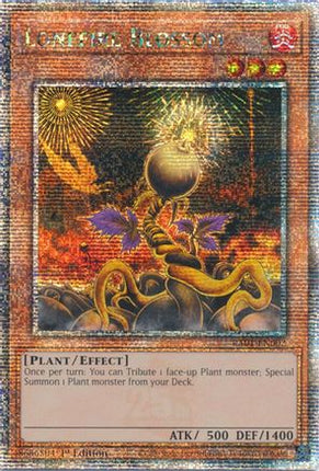 Lonefire Blossom (Quarter Century Secret Rare)  [RA01-EN002] 1st Edition