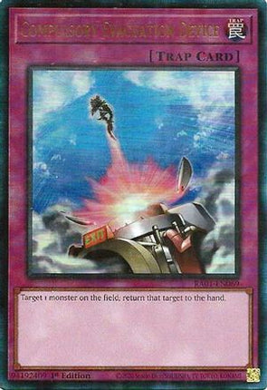 Compulsory Evacuation Device (PUR) (Prismatic Ultimate Rare) [RA01-EN069] 1st Edition