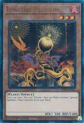 Lonefire Blossom (PUR) (Prismatic Ultimate Rare) [RA01-EN002] 1st Edition