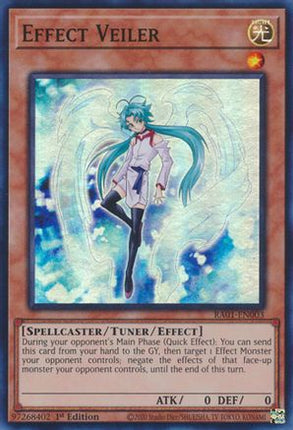 Effect Veiler (Super Rare) [RA01-EN003] 1st Edition