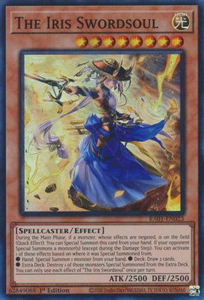 The Iris Swordsoul (Super Rare) [RA01-EN023] 1st Edition