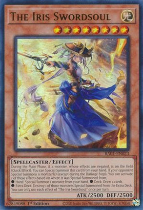 The Iris Swordsoul (UR) (Ultra Rare) [RA01-EN023] 1st Edition