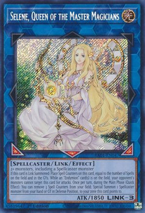Selene, Queen of the Master Magicians (Secret Rare)  [RA01-EN047] 1st Edition