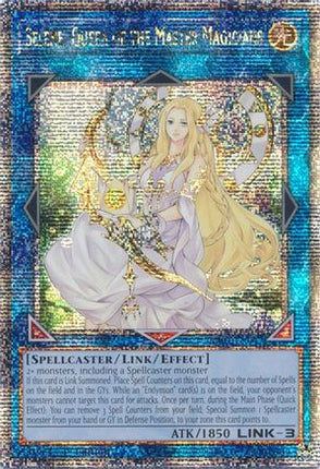 Selene, Queen of the Master Magicians (Quarter Century Secret Rare)  [RA01-EN047] 1st Edition
