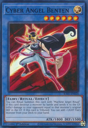 Cyber Angel Benten (Super Rare) [RA01-EN024] 1st Edition