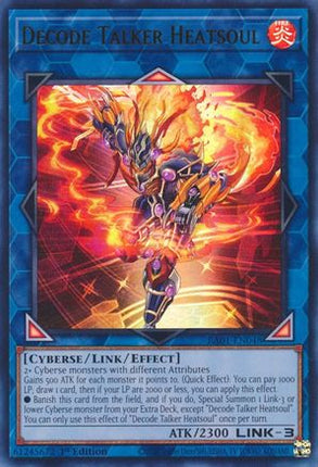 Decode Talker Heatsoul (UR) (Ultra Rare) [RA01-EN048] 1st Edition