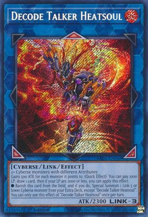 Decode Talker Heatsoul (Secret Rare)  [RA01-EN048] 1st Edition