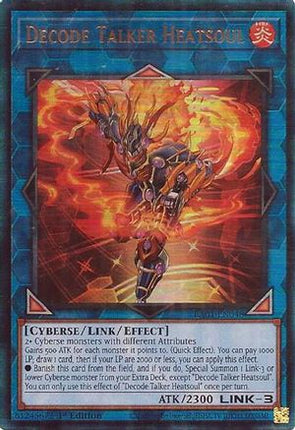 Decode Talker Heatsoul (PUR) (Prismatic Ultimate Rare) [RA01-EN048] 1st Edition