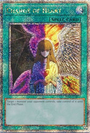 Change of Heart (Quarter Century Secret Rare)  [RA01-EN050] 1st Edition