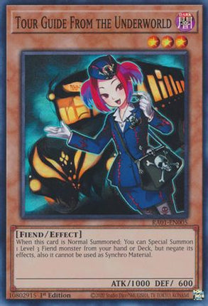 Tour Guide From the Underworld (Super Rare) [RA01-EN005] 1st Edition
