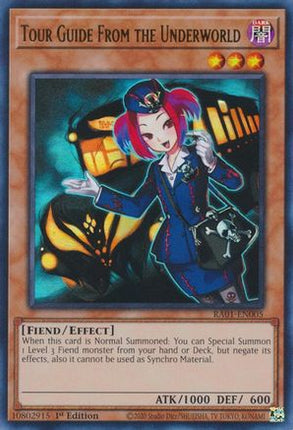 Tour Guide From the Underworld (UR) (Ultra Rare) [RA01-EN005] 1st Edition
