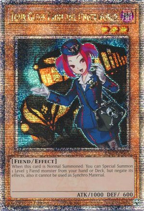Tour Guide From the Underworld (Quarter Century Secret Rare)  [RA01-EN005] 1st Edition