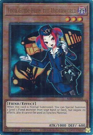 Tour Guide From the Underworld (PUR) (Prismatic Ultimate Rare) [RA01-EN005] 1st Edition