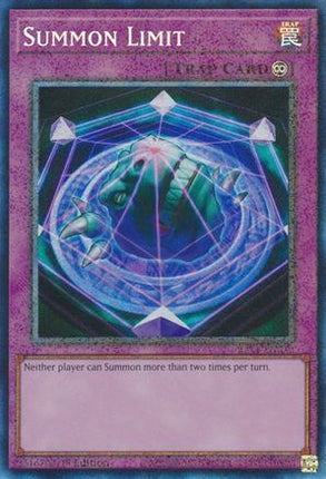 Summon Limit (PCR) (Prismatic Collector's Rare) [RA01-EN070] 1st Edition