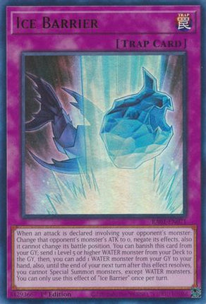 Ice Barrier (UR) (Ultra Rare) [RA01-EN071] 1st Edition
