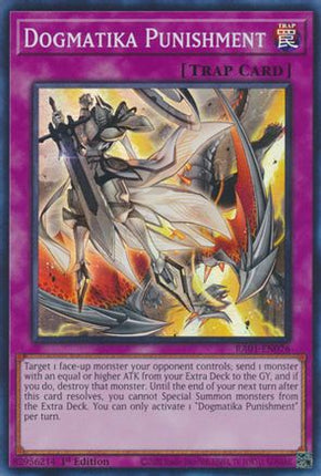 Dogmatika Punishment (Super Rare) [RA01-EN076] 1st Edition
