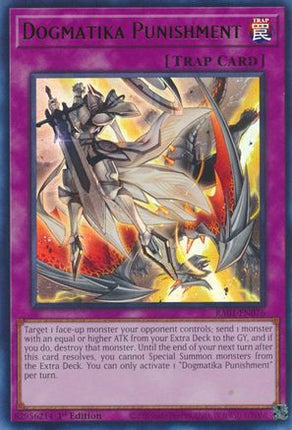 Dogmatika Punishment (UR) (Ultra Rare) [RA01-EN076] 1st Edition