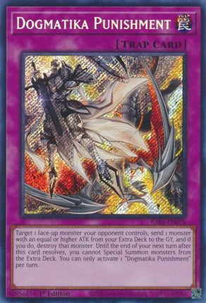 Dogmatika Punishment (Secret Rare)  [RA01-EN076] 1st Edition