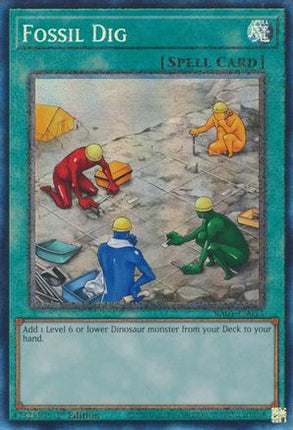 Fossil Dig (PCR) (Prismatic Collector's Rare) [RA01-EN053] 1st Edition