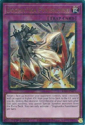Dogmatika Punishment (PUR) (Prismatic Ultimate Rare) [RA01-EN076] 1st Edition
