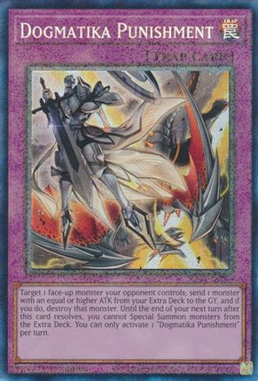 Dogmatika Punishment (PCR) (Prismatic Collector's Rare) [RA01-EN076] 1st Edition