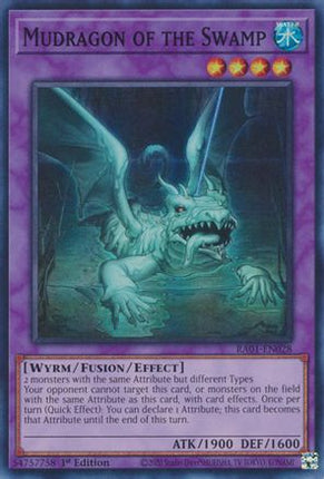 Mudragon of the Swamp (Super Rare) [RA01-EN028] 1st Edition