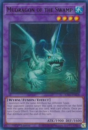 Mudragon of the Swamp (UR) (Ultra Rare) [RA01-EN028] 1st Edition