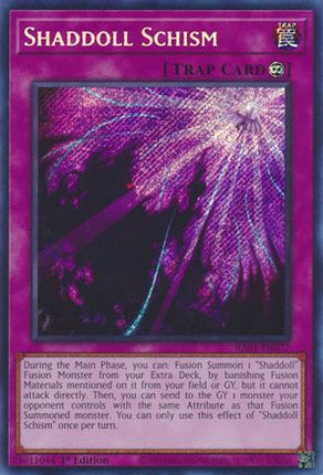 Shaddoll Schism (Secret Rare)  [RA01-EN077] 1st Edition