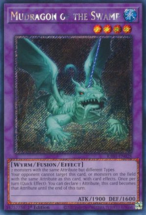 Mudragon of the Swamp (Platinum Secret Rare)  [RA01-EN028] 1st Edition