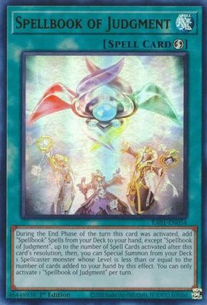 Spellbook of Judgment (UR) (Ultra Rare) [RA01-EN054] 1st Edition