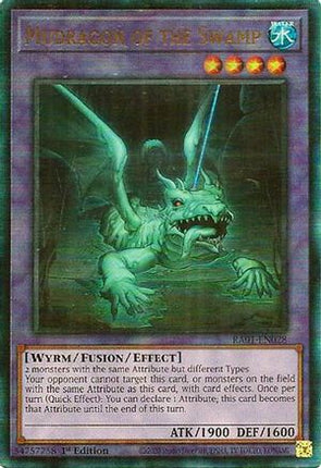 Mudragon of the Swamp (PUR) (Prismatic Ultimate Rare) [RA01-EN028] 1st Edition