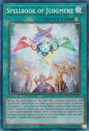 Spellbook of Judgment (PCR) (Prismatic Collector's Rare) [RA01-EN054] 1st Edition