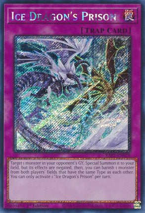 Ice Dragon's Prison (Platinum Secret Rare)  [RA01-EN078] 1st Edition