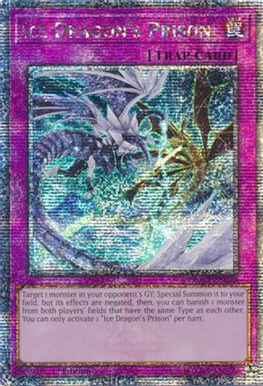 Ice Dragon's Prison (Quarter Century Secret Rare)  [RA01-EN078] 1st Edition