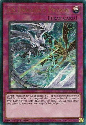 Ice Dragon's Prison (PUR) (Prismatic Ultimate Rare) [RA01-EN078] 1st Edition