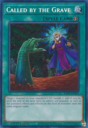 Called by the Grave (Secret Rare)  [RA01-EN057] 1st Edition