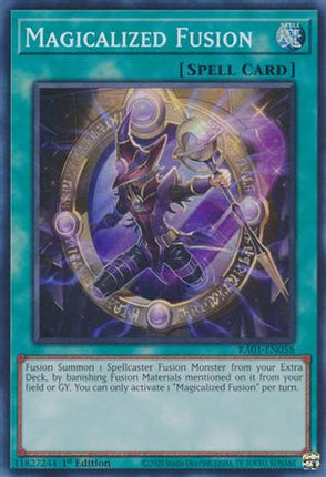 Magicalized Fusion (Super Rare) [RA01-EN058] 1st Edition