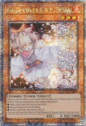Ash Blossom & Joyous Spring (Quarter Century Secret Rare)  [RA01-EN008] 1st Edition